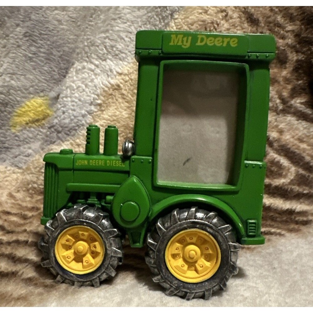 John Deere Picture Frame 2.5"x3" Tractor Shape "My Deere" 791474L